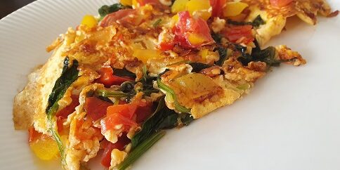 Foto groenteomelet week 43